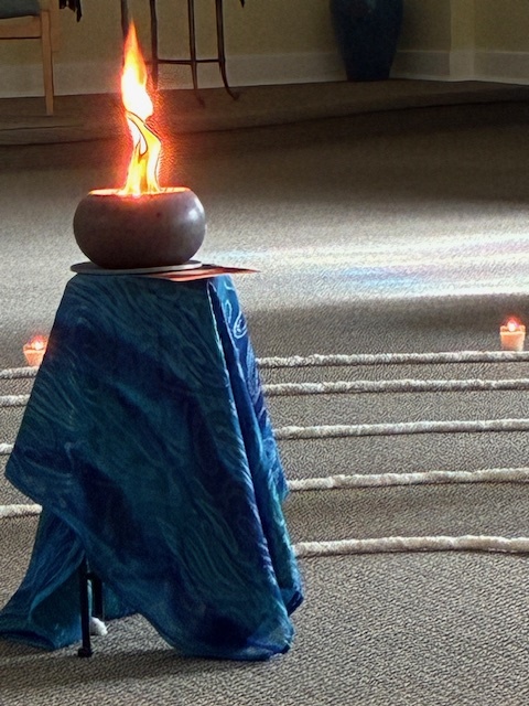 Flame, cosmic fire